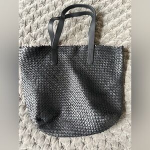 Dragon Diffusion Black Woven Tote